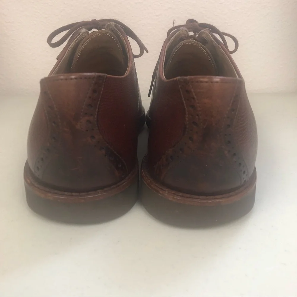 Cole Haan Shoes /Oxford Brown Pebbled Leather /Men's Size 13 D